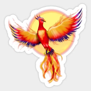 Phoenix Rising Sticker